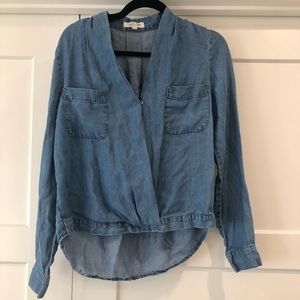 Small chambray blouse